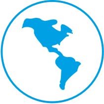 48 countries and territories served across North and Latin America